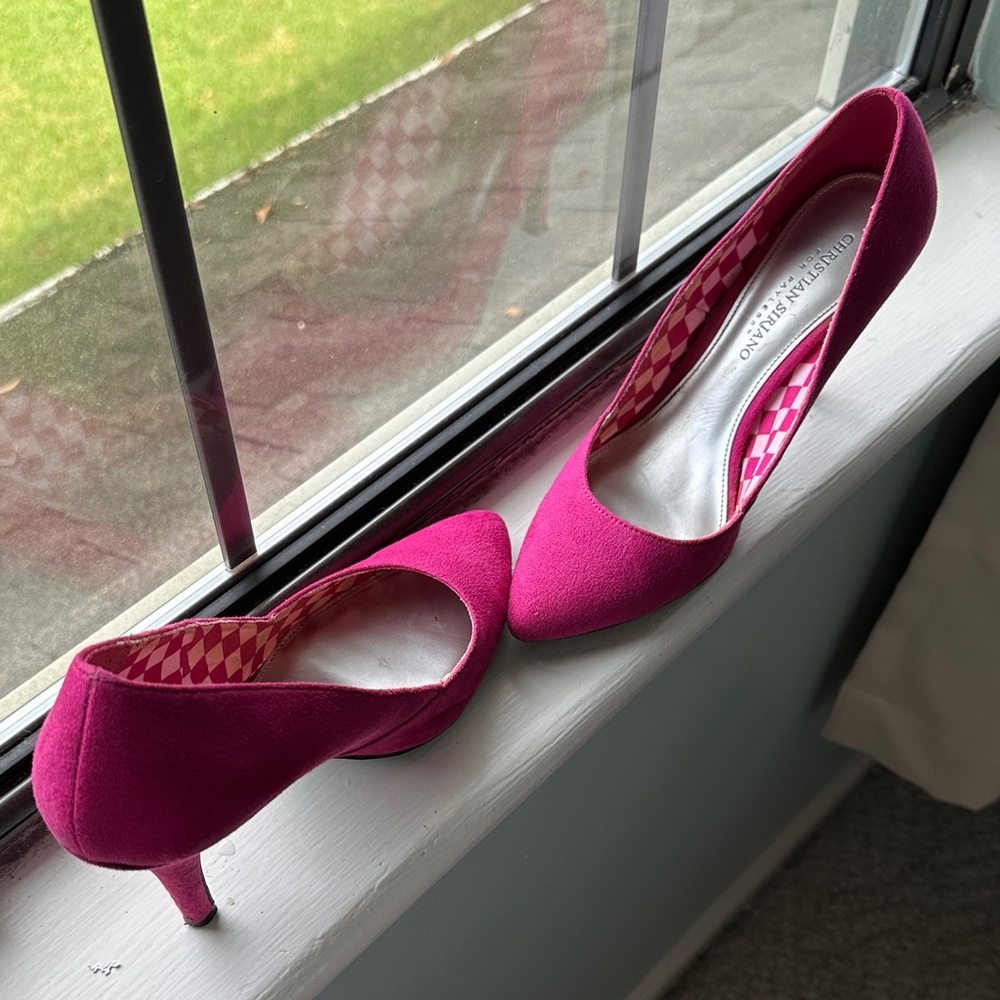 Christian Siriano for Payless Fuchsia Heels